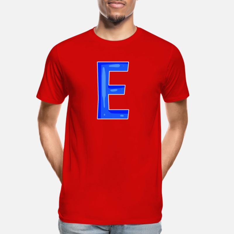 Point E - Initial point E T-shirt bio Premium Homme