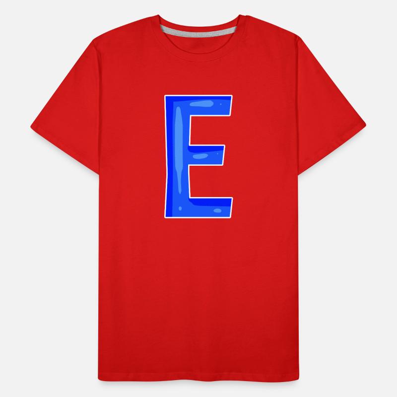 Point E - Initial point E T-shirt bio Premium Homme