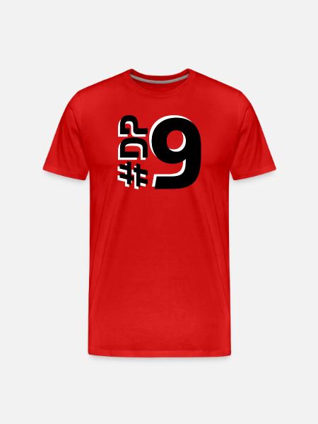 DP9 - Men's Premium Organic T-Shirt - red