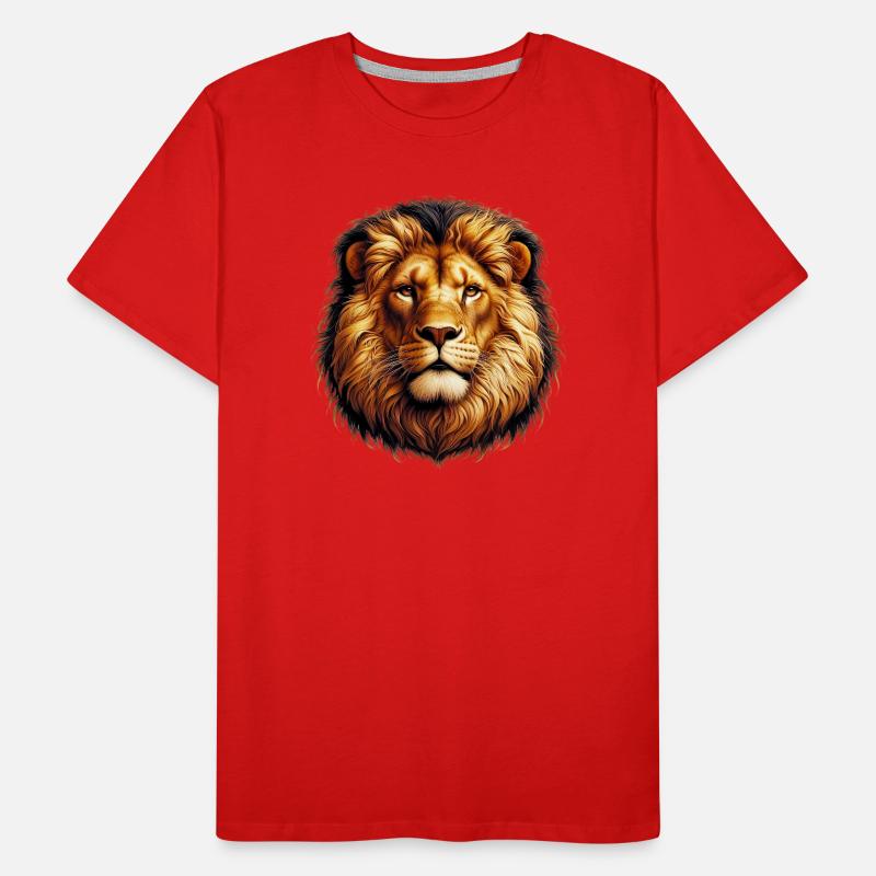 Lion T-shirt bio Premium Homme