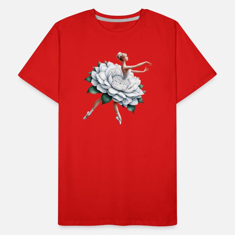 Danseuse de ballet avec tutu T-shirt bio Premium Homme