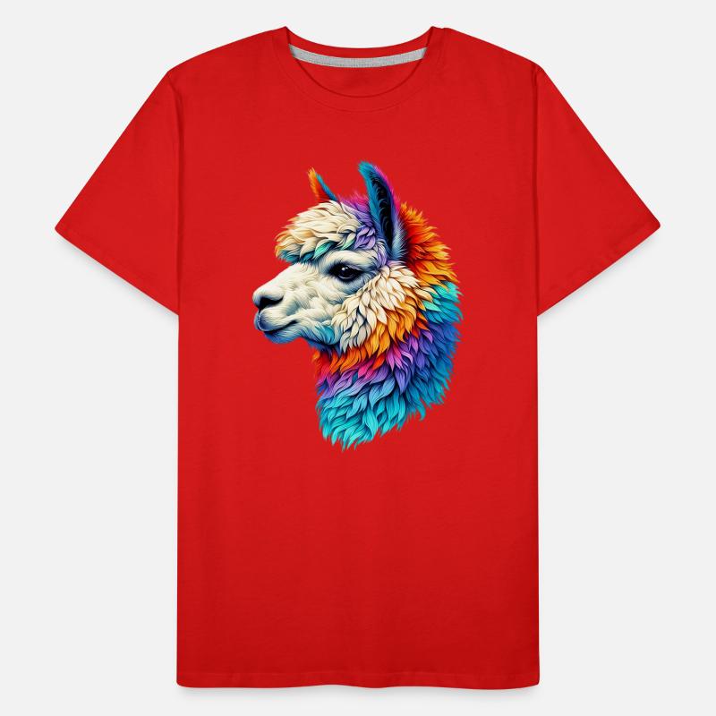 Alpaca Men's Premium Organic T-Shirt