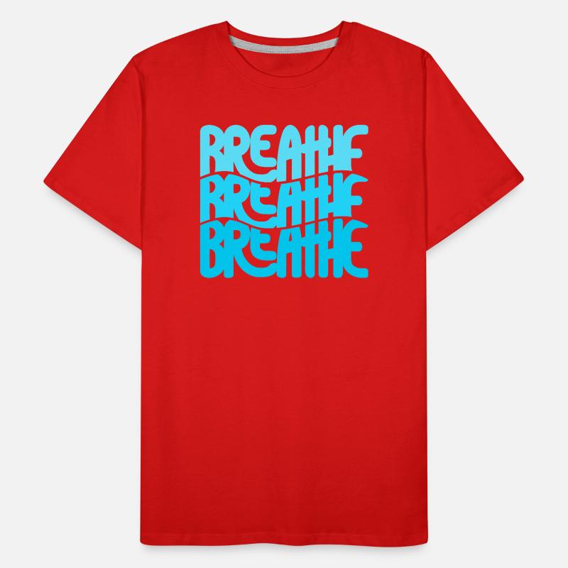 Respirer T-shirt bio Premium Homme