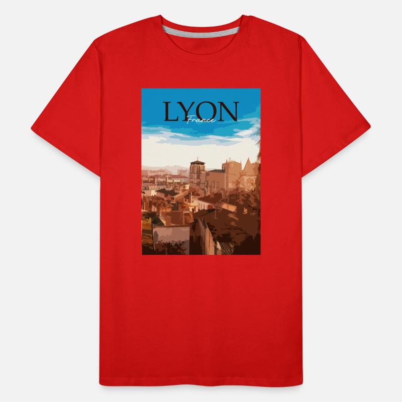 Lyon Men's Premium Organic T-Shirt