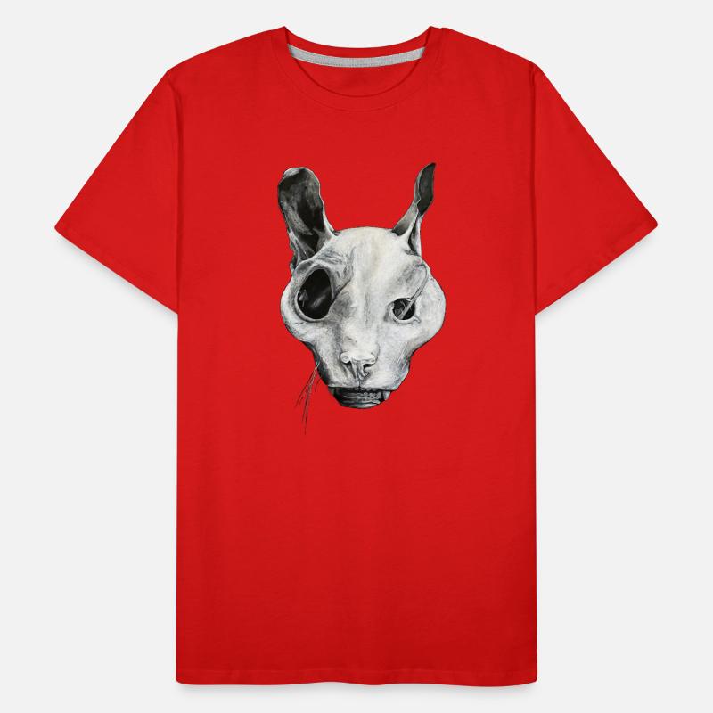 THE GHOST CAT Men's Premium Organic T-Shirt