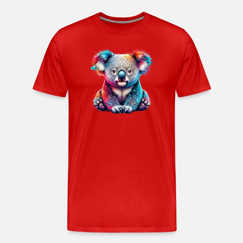 Koala - T-shirt bio Premium Homme - rouge
