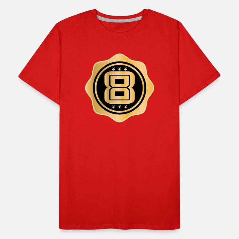 8e anniversaire - Huit ans T-shirt bio Premium Homme