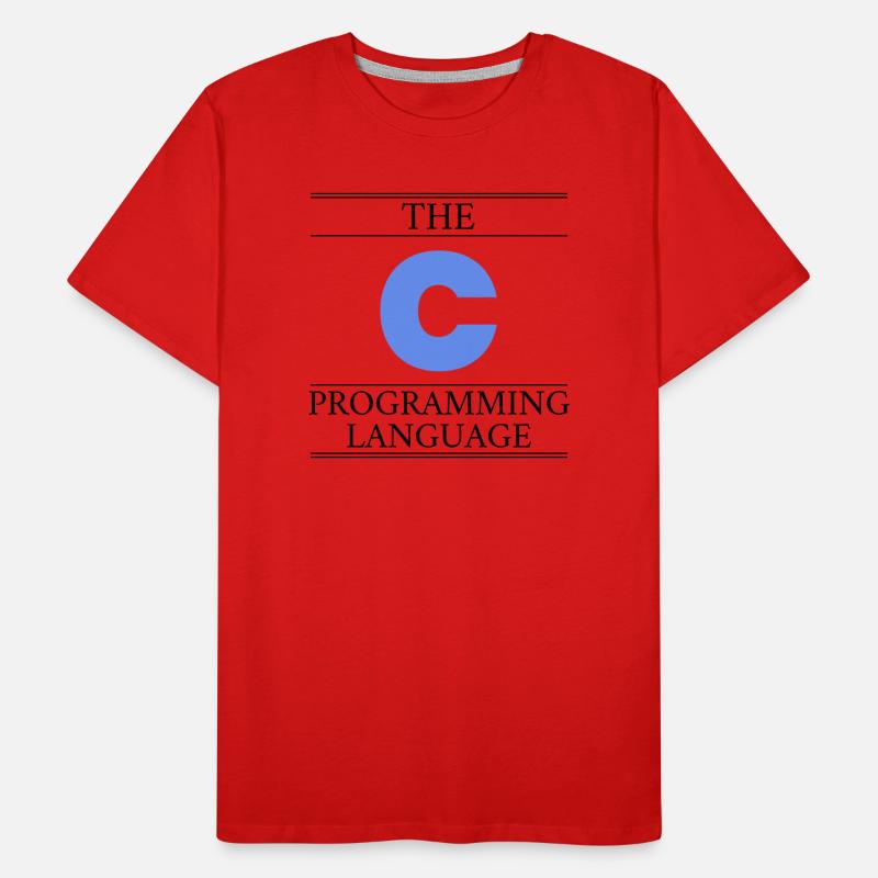 Le langage de programmation C T-shirt bio Premium Homme