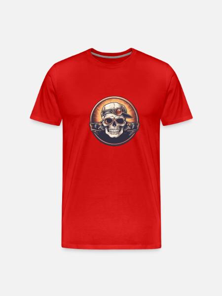 Style punk - T-shirt bio Premium Homme - rouge