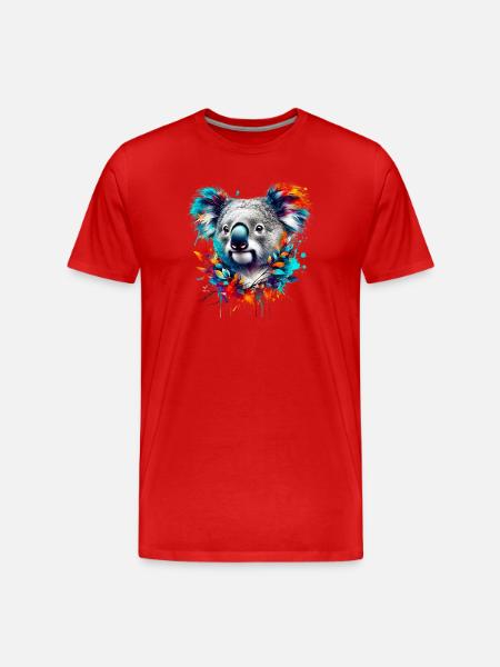 Koala - T-shirt bio Premium Homme - rouge
