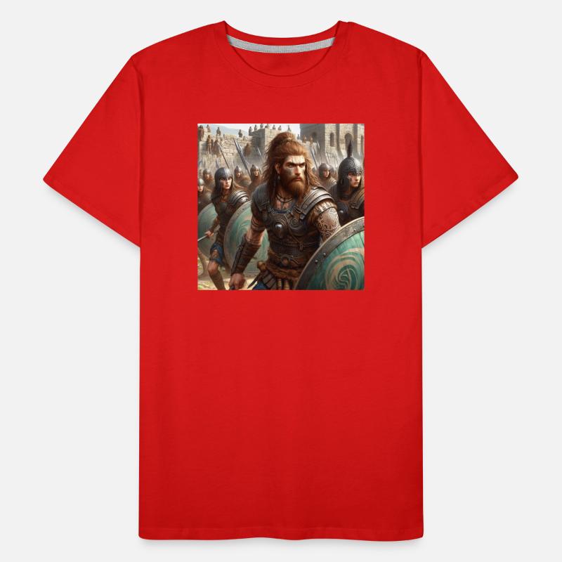 Keltiberer verteidigen Numancia Männer Premium Bio T-Shirt