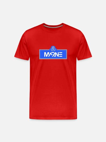 Marl - Men's Premium Organic T-Shirt - red