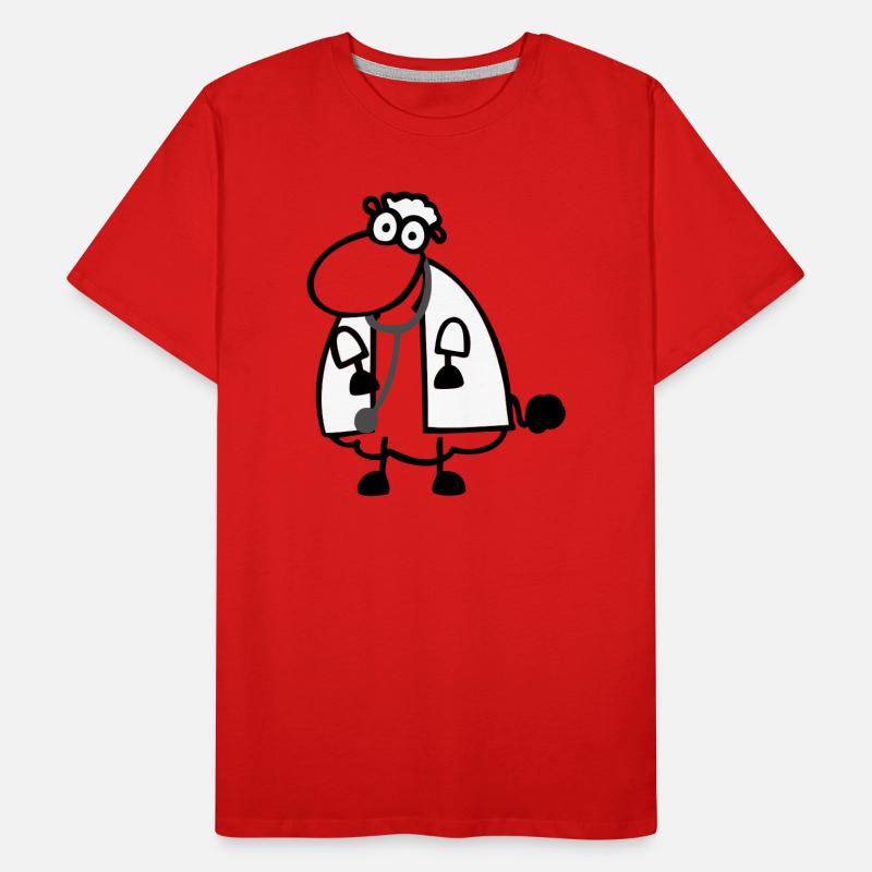 Doctor's Sheep Men's Premium Organic T-Shirt