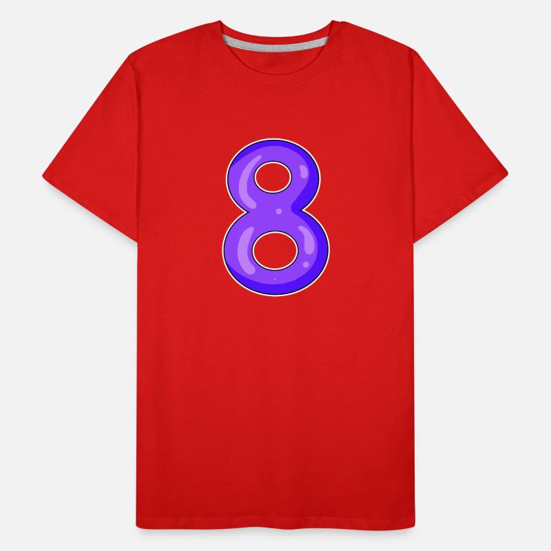 8 Huit T-shirt bio Premium Homme