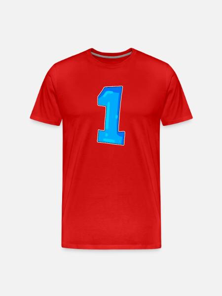 1 - Men's Premium Organic T-Shirt - red