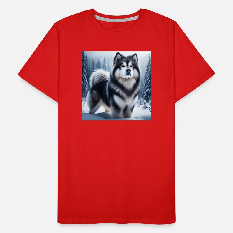 Alaskan malamute Men's Premium Organic T-Shirt