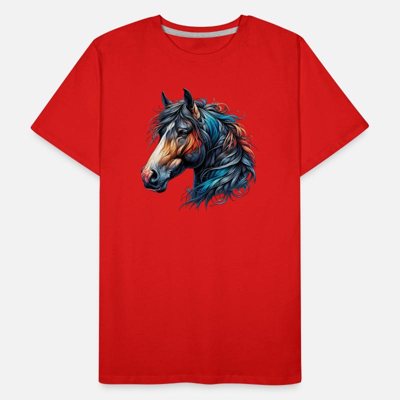 Cheval T-shirt bio Premium Homme