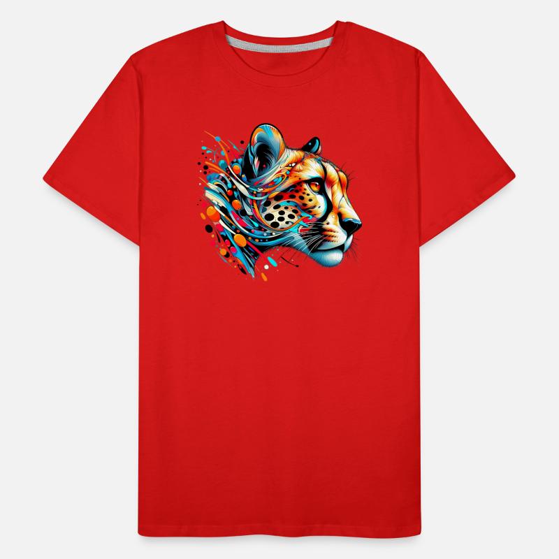 Guépard T-shirt bio Premium Homme