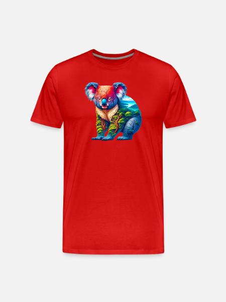 Koala - T-shirt bio Premium Homme - rouge