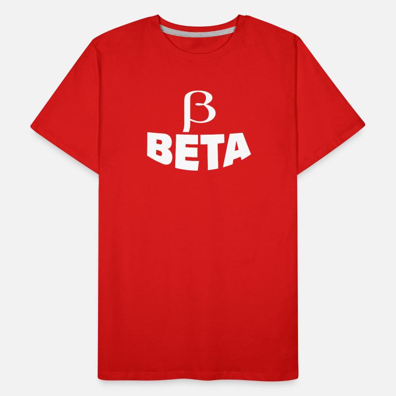 BETA Men's Premium Organic T-Shirt