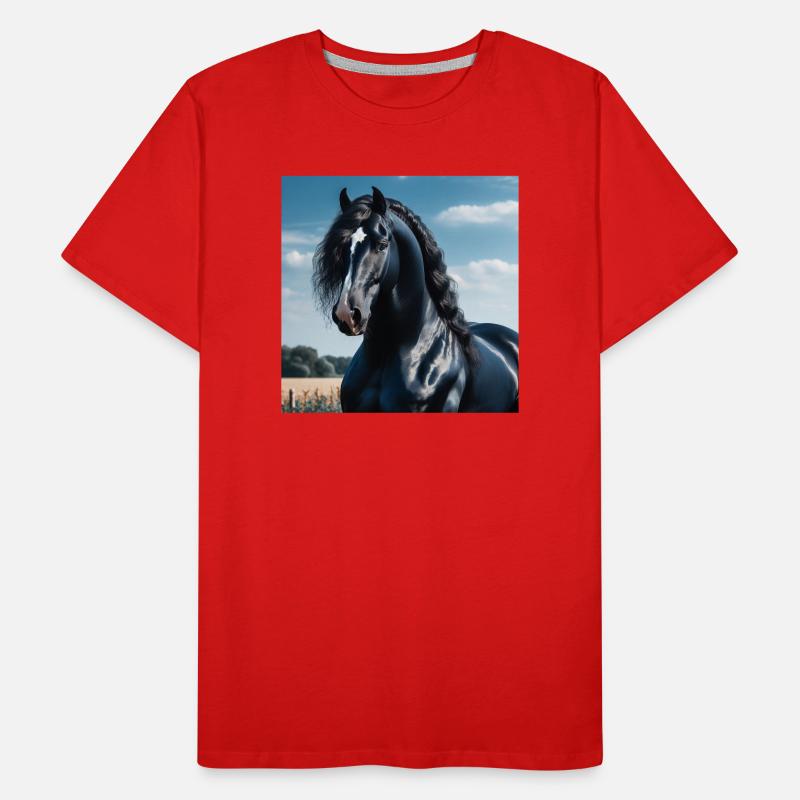 L’élégance du cheval T-shirt bio Premium Homme