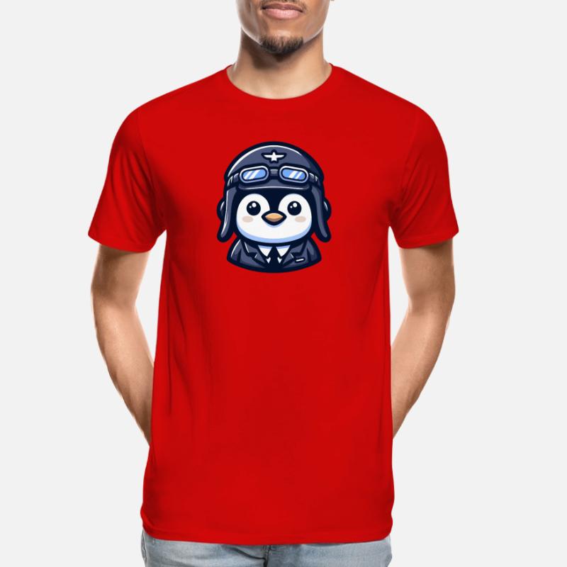 Flug der Eispiloten Männer Premium Bio T-Shirt