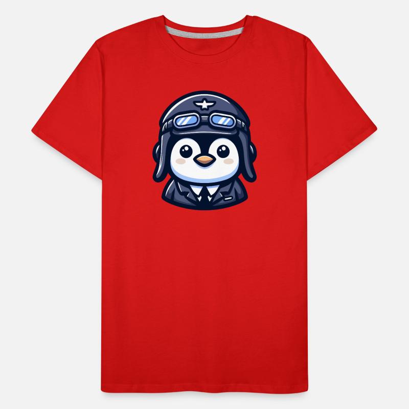 Flug der Eispiloten Männer Premium Bio T-Shirt