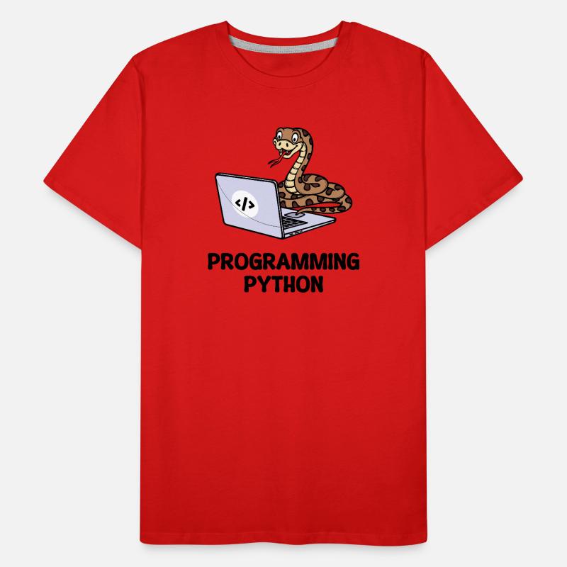 Developer Funny Sayings Programmer Computer Men's Premium Organic T-Shirt
