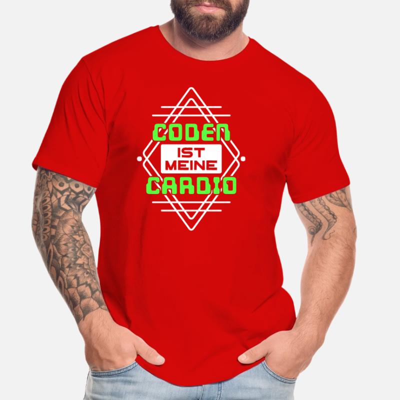 Déclaration de Coden Développeur Computerfreak Scripting T-shirt bio Premium Homme