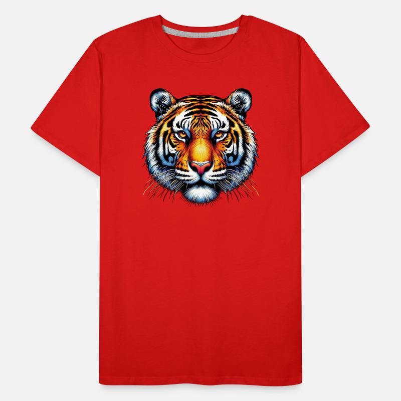 Tiger Men's Premium Organic T-Shirt