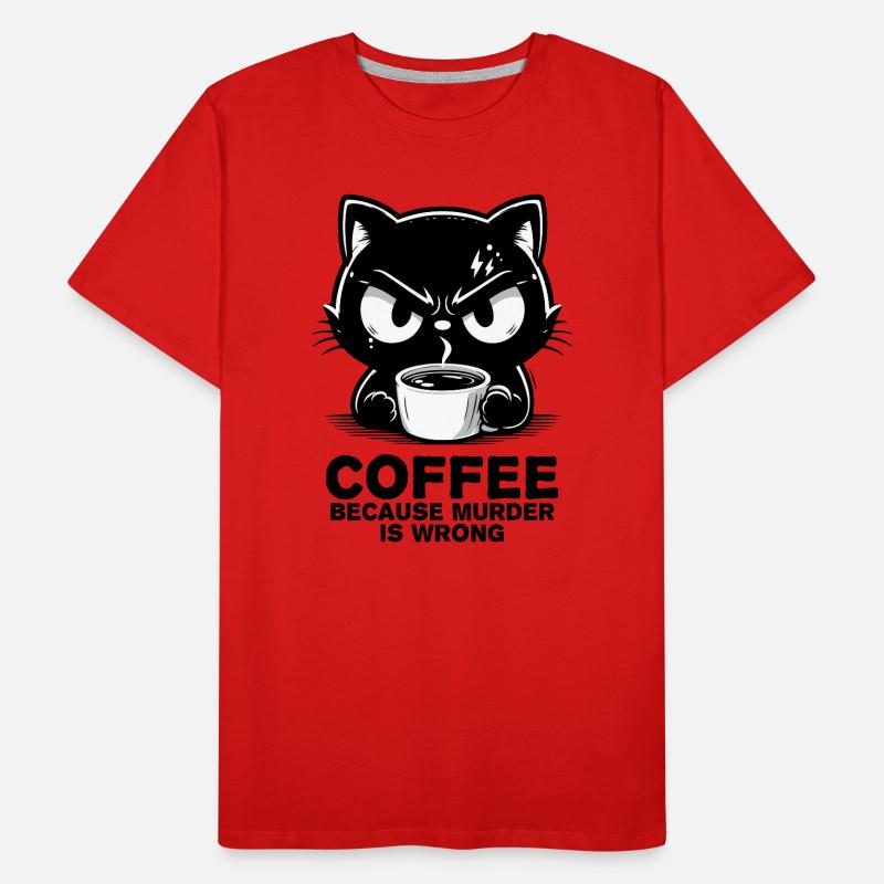 Le meurtre est mal T-shirt bio Premium Homme