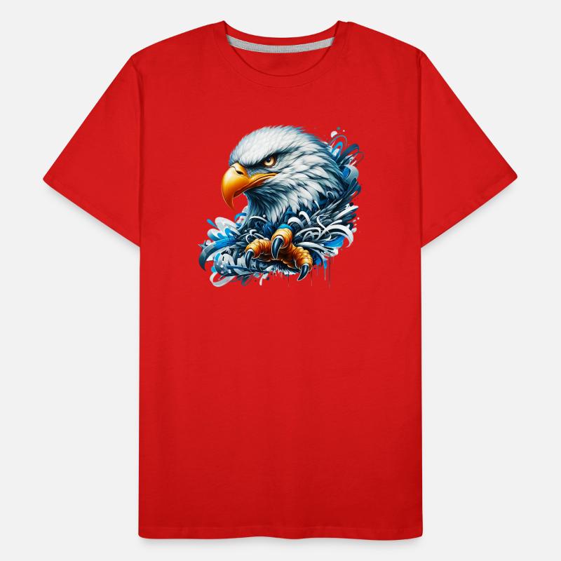 Eagle Men's Premium Organic T-Shirt
