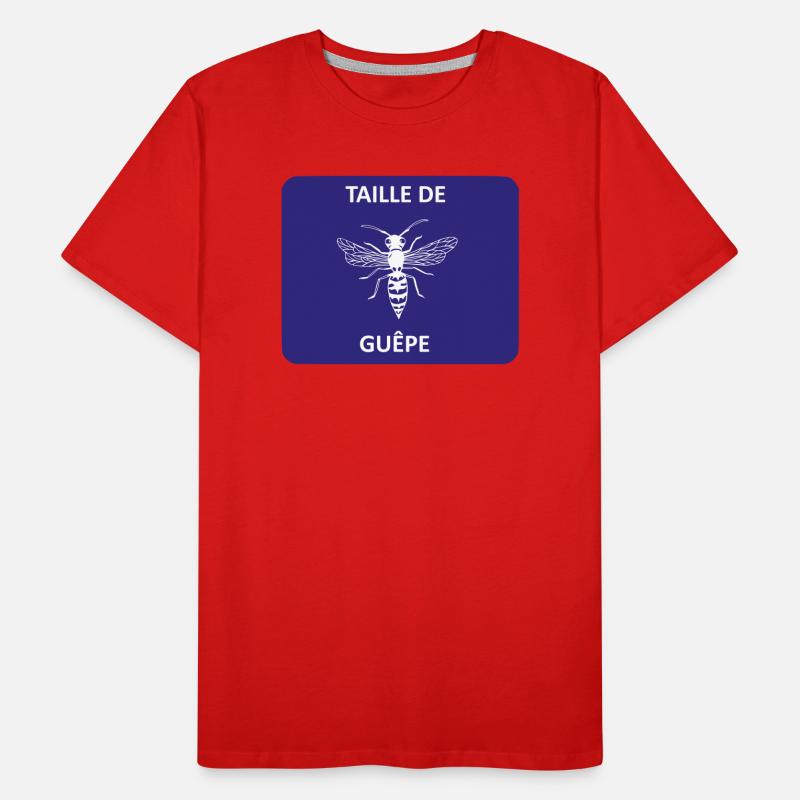 Taille de guêpe T-shirt bio Premium Homme