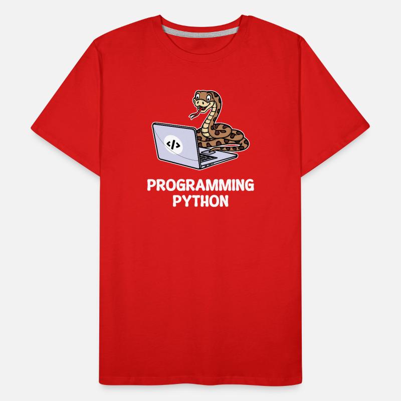 Skripting Programmierer Computer Debug Developer Männer Premium Bio T-Shirt