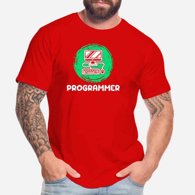 Computer Developer Programmer Computer Geek Men's Premium Organic T-Shirt