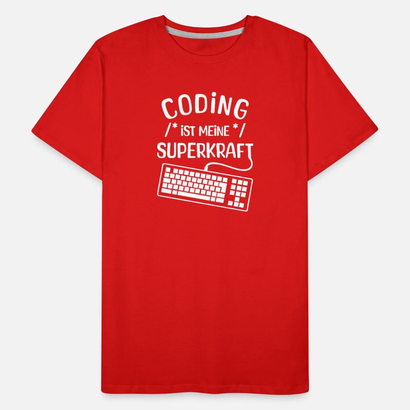 Instruction de script de code Développeur Computergeek T-shirt bio Premium Homme