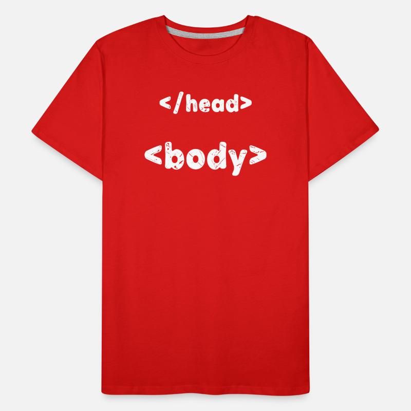 Code Programmierer Developer Skripting Informatik Männer Premium Bio T-Shirt