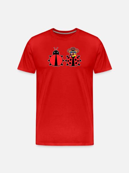 Bugs Bugfixing Debug Developer Computerfreak - Männer Premium Bio T-Shirt - Rot