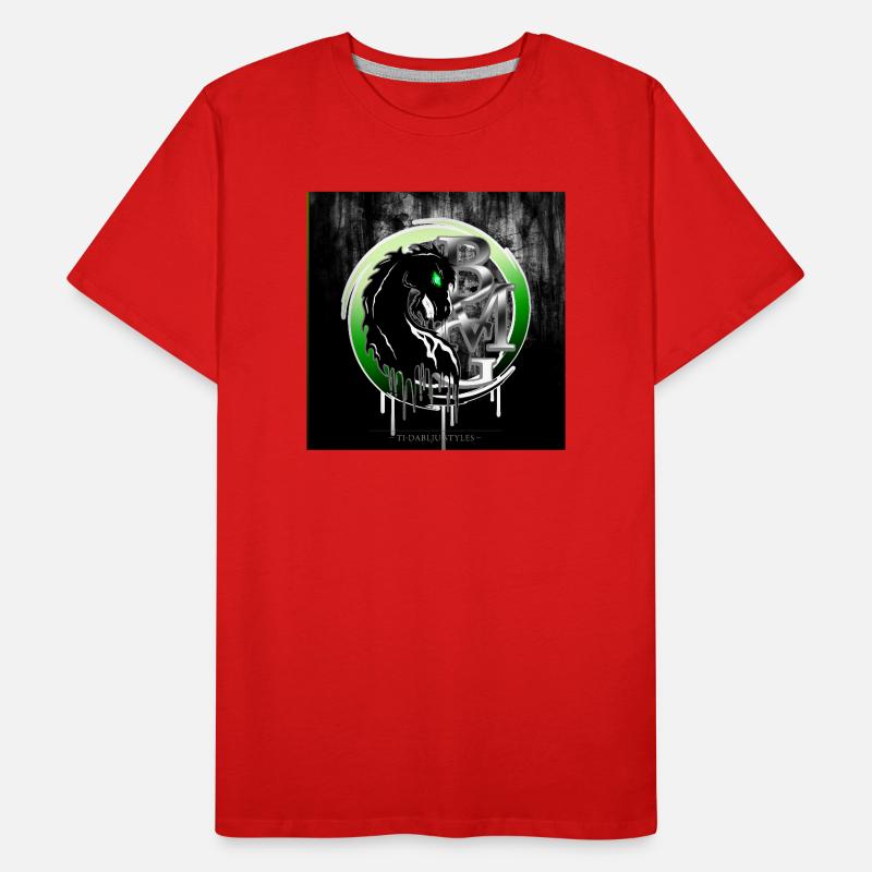 BMG -carré T-shirt bio Premium Homme