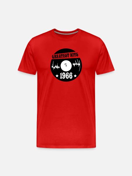 Millésime 1966 - T-shirt bio Premium Homme - rouge