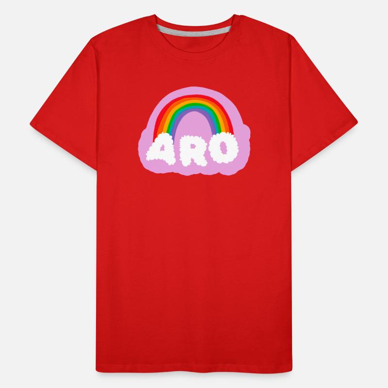 Aromantik, aromatisch, aro Männer Premium Bio T-Shirt