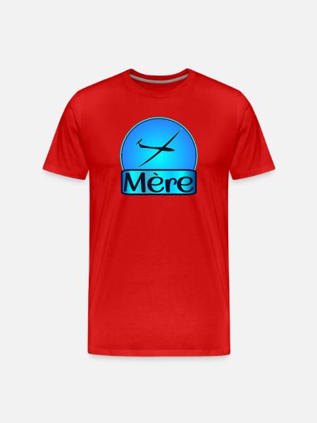 Mère Pilote - T-shirt bio Premium Homme - rouge