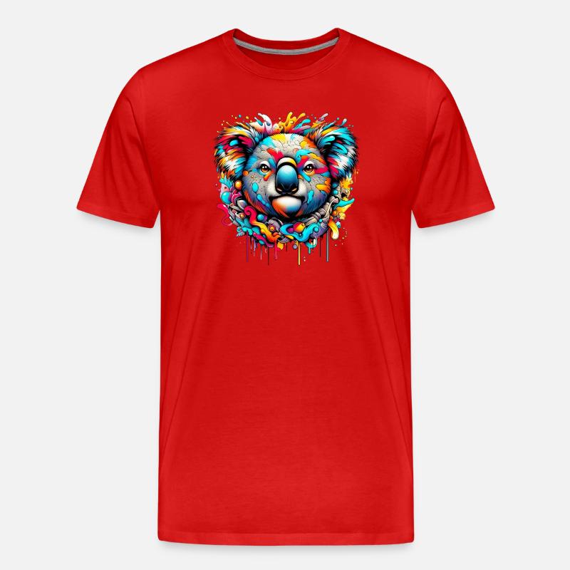 Koala - T-shirt bio Premium Homme - rouge
