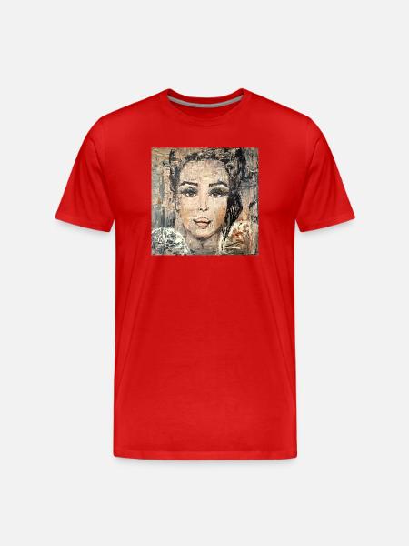Strong - Männer Premium Bio T-Shirt - Rot