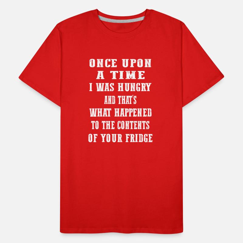 Il était une fois j’avais faim T-shirt bio Premium Homme