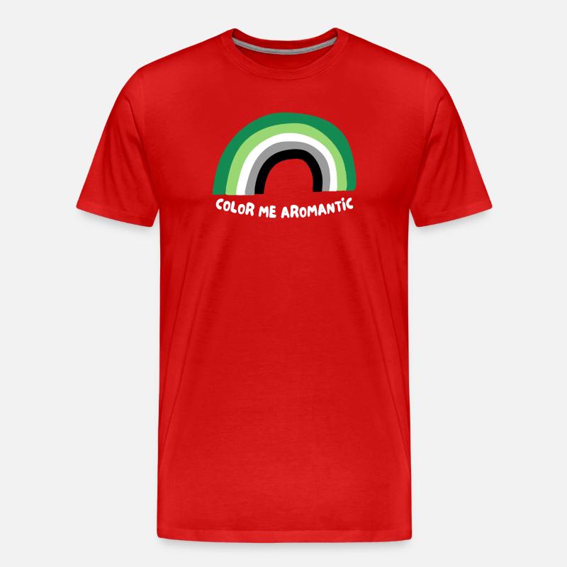 Malen Sie mich Aromantisch - Männer Premium Bio T-Shirt - Rot