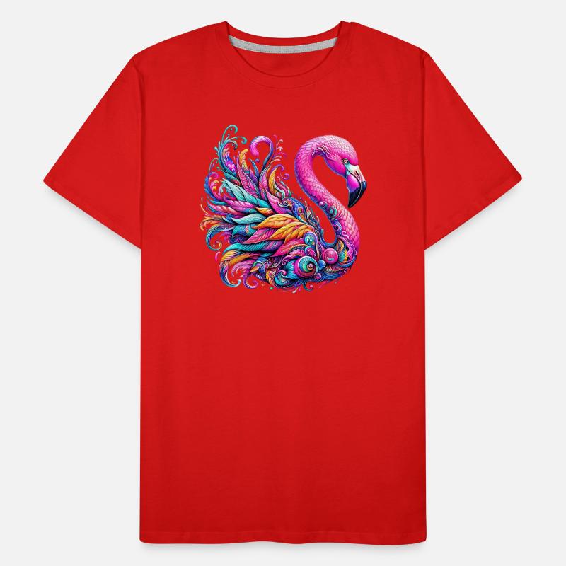 Flamingo Men's Premium Organic T-Shirt
