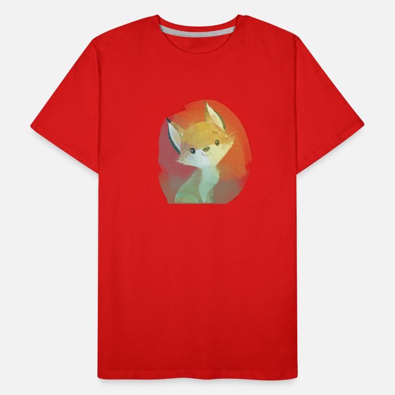 Fuchsbaby Männer Premium Bio T-Shirt