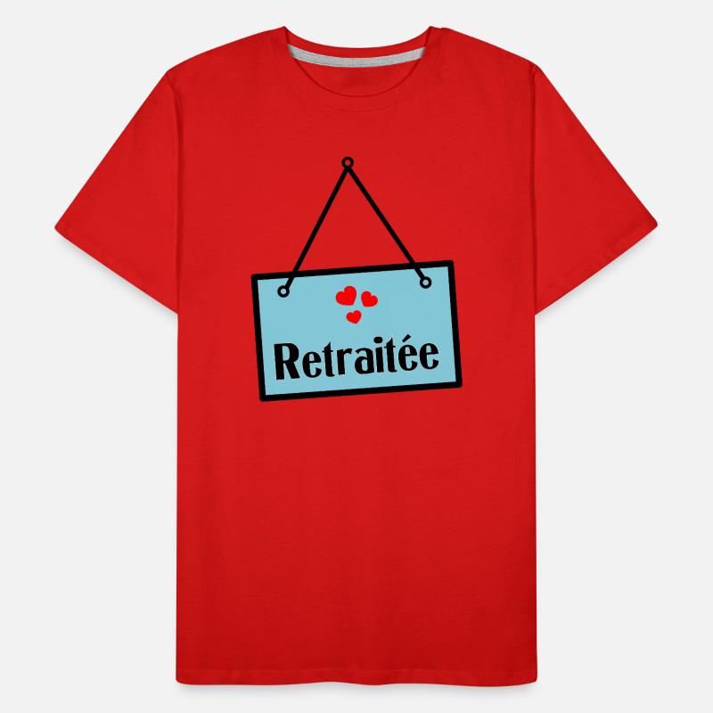 RETIRED Men's Premium Organic T-Shirt
