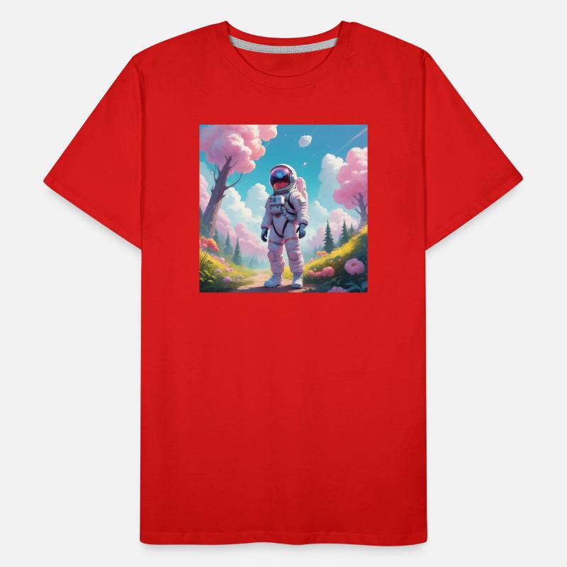 Spaceman Men's Premium Organic T-Shirt